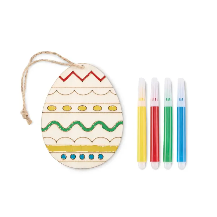 Wooden egg painting set - MO2501 (MOCN#40)